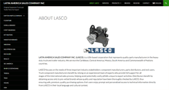 Desktop Screenshot of lascotruckparts.com