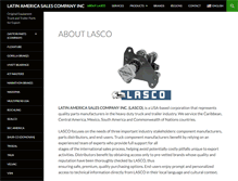 Tablet Screenshot of lascotruckparts.com